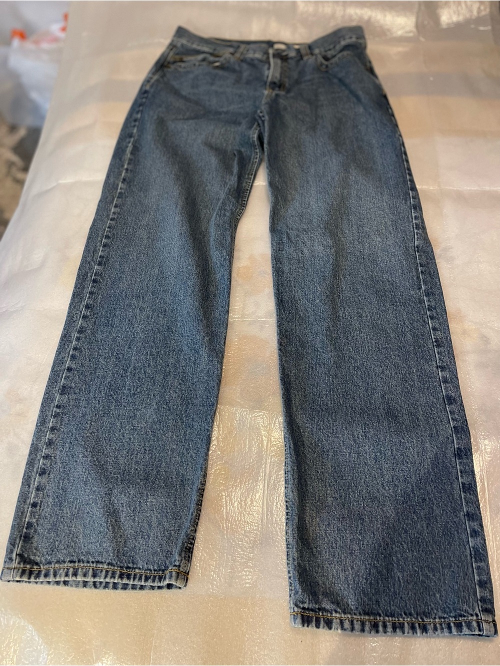 Classic DKNY Men's Straight-Leg Jeans - Blue 32x32